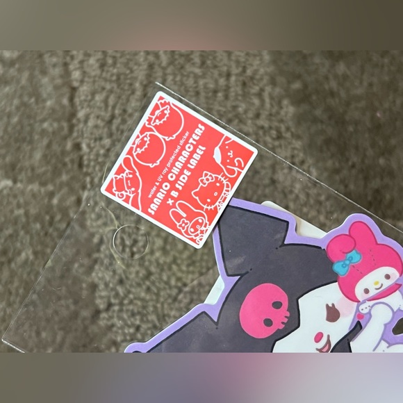 Kuromi & My Melody B-Side Label Sticker Water & UV Ray Protected Official Sanrio - Picture 3 of 5